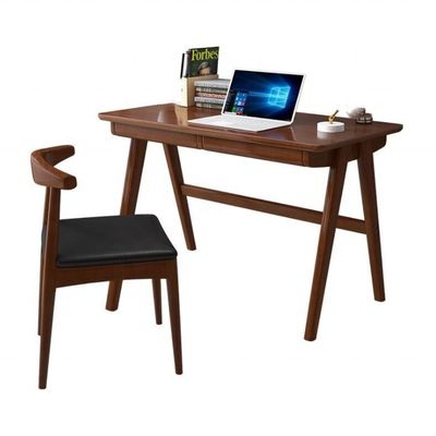 Mesa de computador de madeira personalizada com material de superfície ecológico durável