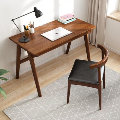 Mesa de computador de madeira personalizada com material de superfície ecológico durável