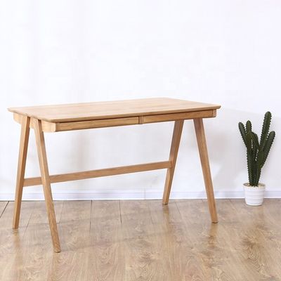 Mesa de computador de madeira personalizada com material de superfície ecológico durável
