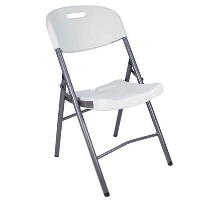 Cadeira dobrável de HDPE leve para eventos de casamento Cadeira dobrável de plástico portátil