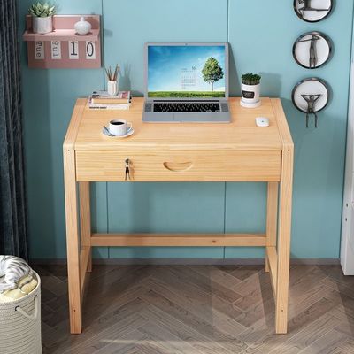 Moderno personalizado de cor de madeira maciça mesa de escritório de móveis para escritório de estudo de quarto pequeno