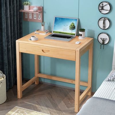 Moderno personalizado de cor de madeira maciça mesa de escritório de móveis para escritório de estudo de quarto pequeno