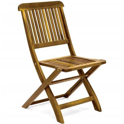 3 peças Dobragem Bistro Acacia Madeira Conjunto perfeito para jantar e entretenimento ao ar livre