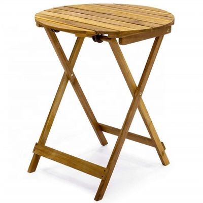 3 peças Dobragem Bistro Acacia Madeira Conjunto perfeito para jantar e entretenimento ao ar livre