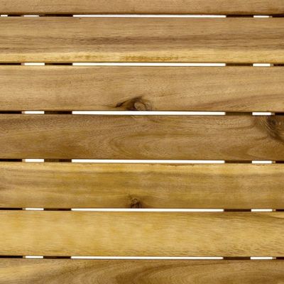 3 peças Dobragem Bistro Acacia Madeira Conjunto perfeito para jantar e entretenimento ao ar livre