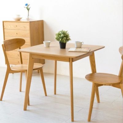 Última elaboração personalizada e requintada Mesa de jantar de madeira maciça 120*60*75cm em forma retangular