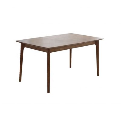 Conjunto de mesa de jantar de madeira maciça personalizável para sala de jantar profissional e elegante