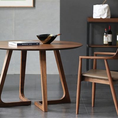 Mobiliário de Sala de Jantar Moderno 2021 Economy Mesa de Jantar de Madeira com Design Prático e Características Personalizadas