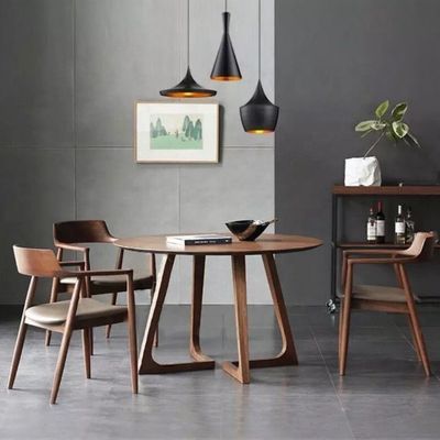 Mobiliário de Sala de Jantar Moderno 2021 Economy Mesa de Jantar de Madeira com Design Prático e Características Personalizadas