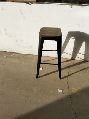 Cadeira de bar metálica antiga banquinhos de madeira cadeira alta para mesa de bar na cozinha e sala de jantar
