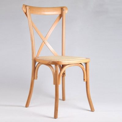 Cadeira de retalho de rotão para sala de jantar Casamento Cadeira de madeira moderna em castanho/natural/branco/vinho tinto 25 dias Entrega