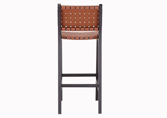 Cadeira de bar de madeira sólida de estilo moderno para Bistro de moda nórdica