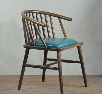 Cadeira de jantar de madeira estofada moderna A combinação perfeita de estilo e conforto