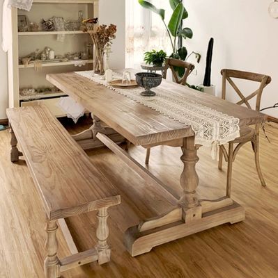 Cadeira de jantar de madeira de pinho para mobiliário exclusivo design cozinha restaurante mesa dobrável