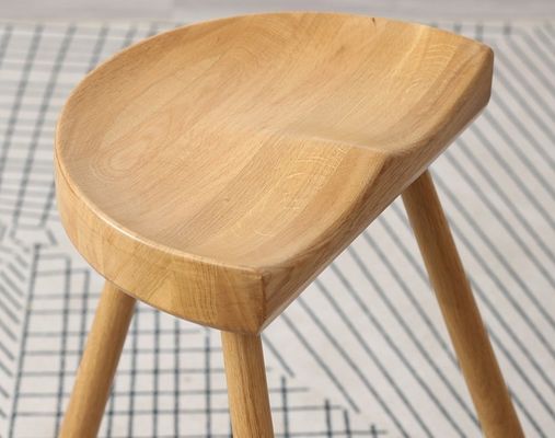 Modern High Chair Design Solid Wood Bar Stool para Pub L-62