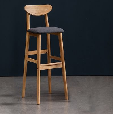 Tabuleiro de bar de madeira maciça tapiçado em estilo vintage para café do pub W38*D44*H101 cm