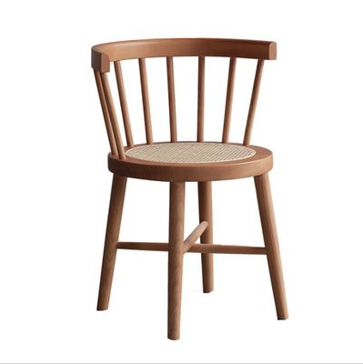 Cadeira de jantar de madeira maciça Nordic Good Design Mobiliário antigo de restaurante com estilo contemporâneo em 55cm*40cm*74cm