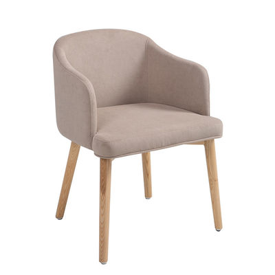 Cadeira de jantar de madeira de carvalho de madeira dinamarquesa para durabilidade e estilo