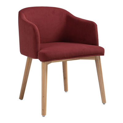 Cadeira de jantar de madeira de carvalho de madeira dinamarquesa para durabilidade e estilo