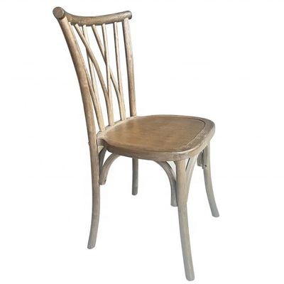 Fabricação Fornecimento Cadeiras de madeira empilháveis para eventos Design moderno Hotel Restaurante Banquete e lar
