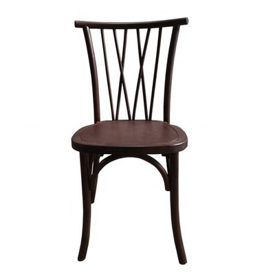 Fabricação Fornecimento Cadeiras de madeira empilháveis para eventos Design moderno Hotel Restaurante Banquete e lar