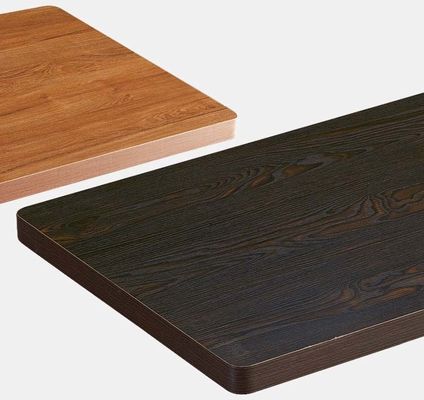 Pernas de madeira de borracha sólida Mesa de jantar de madeira moderna para sala de jantar