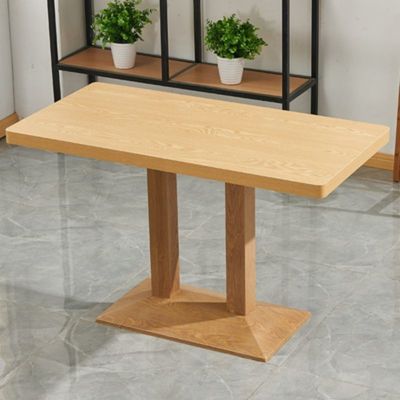 Moderno Design Retangular Mesa de Jantar de Madeira para Mobiliário de Mesa de Restaurante
