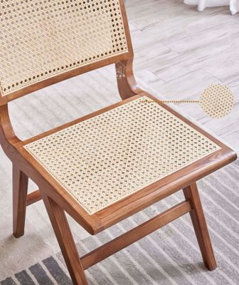 Cadeira de jantar de design moderno Mobiliário prático de rotão para a sala de jantar da sua casa