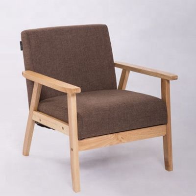 Assento branco personalizado Mobiliário de sala de estar Sofá moderno de tecido Cadeiras de braço para assentos de salão e lazer de luxo