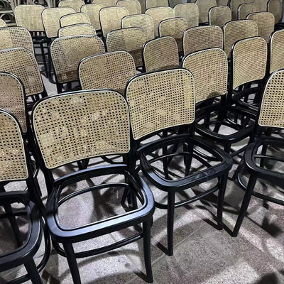 Cadeira de banquete moderna com quadro de rotão para eventos W45cm*D51cm*H83cm