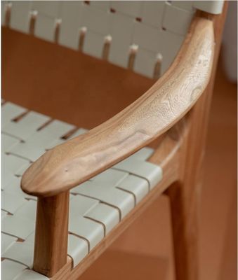 Hotel Design Nórdico Ceniça Sólida Madeira Cavalo Selha de Couro Assento Tecido Cadeira de Jantar Empilhável para Café e Restaurante Moderno