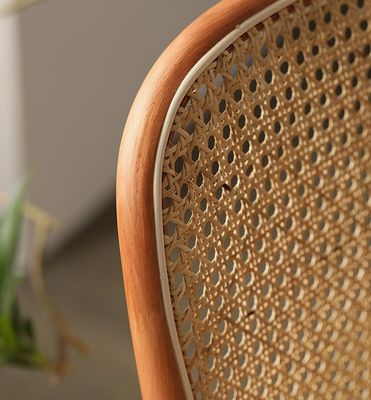 Modern Design Living Room Madeira Sólida Rattan Wicker Cadeira de Casamento de Madeira Para Eventos Personalizavel com Suporte de Serviço OEM