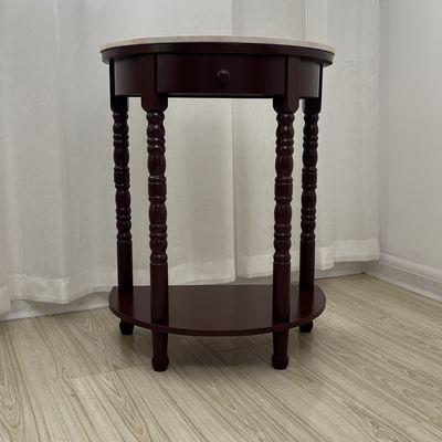 Mobiliário de sala de jantar rectangular e quadrado de madeira maciça antiga Mesa de lado de café para interiores de escritório sofisticados