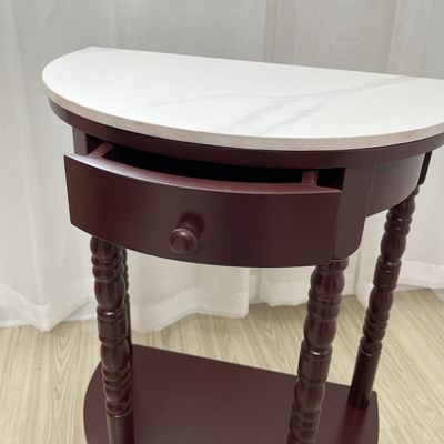 Mobiliário de sala de jantar rectangular e quadrado de madeira maciça antiga Mesa de lado de café para interiores de escritório sofisticados