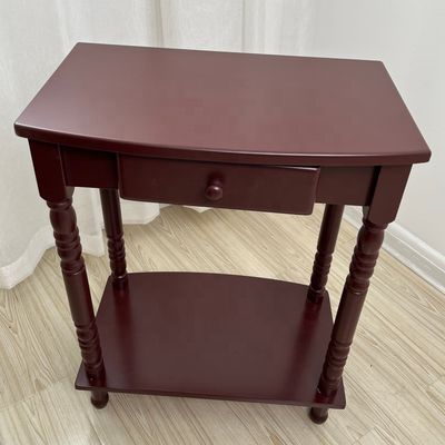 Nice Style Vintage Solid Wood Cabinet Side Table Night Stand Com Caixa Para quarto Sala de estar Sala de jantar Mobiliário OEM/ODM