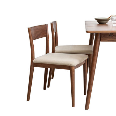 Cadeira de jantar moderna nórdica de luxo elegante durável e acessível para móveis de sala de jantar
