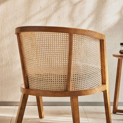 Hotel Restaurante Banquete Cadeira de Rattan com Design Criativo Casa Moderna Mobiliário de Sala de Estar Cadeiras de lazer
