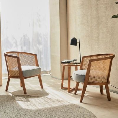 Hotel Restaurante Banquete Cadeira de Rattan com Design Criativo Casa Moderna Mobiliário de Sala de Estar Cadeiras de lazer