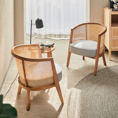 Hotel Restaurante Banquete Cadeira de Rattan com Design Criativo Casa Moderna Mobiliário de Sala de Estar Cadeiras de lazer