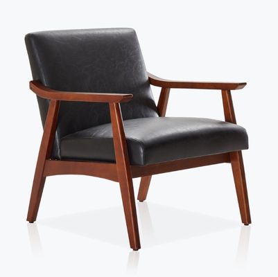 Modern Fabric Chaise Lounge Sofa Sofá único Cadeira de lazer em cinza/azul/laranja/preto/branco