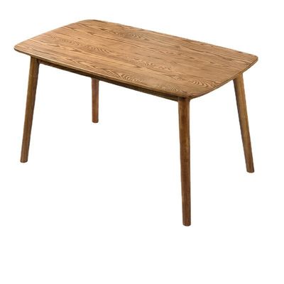 Conjunto de mesa de jantar de madeira maciça para casamentos de material de madeira de design clássico familiar
