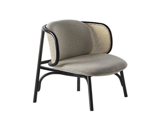 Cadeira de madeira de rotão único para o último design Cadeira de madeira estofada W68*D70*H82cm