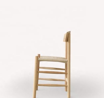 High End Madeira Sólida Japonesa Corda Tecida Encurvado Encosto de Cadeira de lazer ao ar livre NÃO Solução Dobrada Seleção Tipo Versão