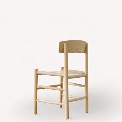 High End Madeira Sólida Japonesa Corda Tecida Encurvado Encosto de Cadeira de lazer ao ar livre NÃO Solução Dobrada Seleção Tipo Versão