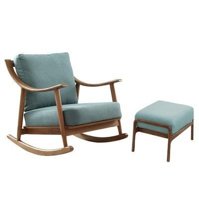 Embalagem de correio Mobiliário de madeira Sofá balançador Cadeira para casa e escritório no norte da Europa Design de estilo