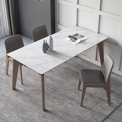 Moderno desenhos de madeira maciça mesa de jantar de madeira para quarto e sala de jantar desenhos