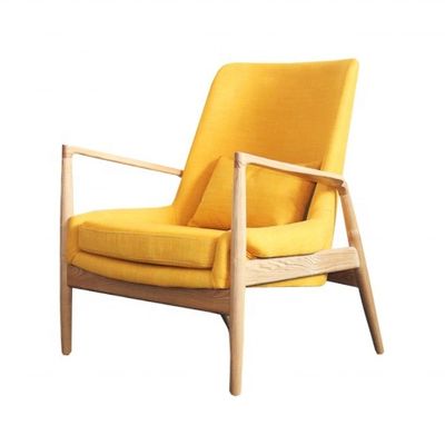 Mobiliário de sala de estar de madeira estofada Silla de salão moderna OEM Sim