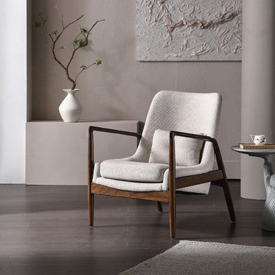 Mobiliário de sala de estar de madeira estofada Silla de salão moderna OEM Sim