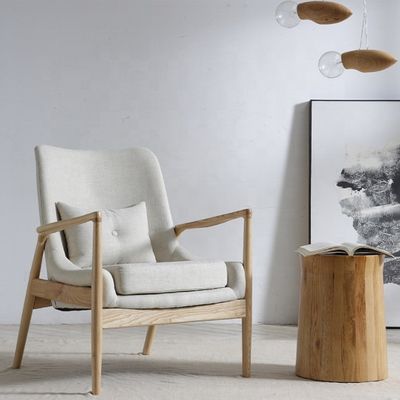 Mobiliário de sala de estar de madeira estofada Silla de salão moderna OEM Sim