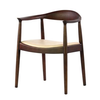 Quadros de madeira maciça apoio de braço de lazer cadeiras de jantar em design moderno para mobiliário de quarto e sala de estar